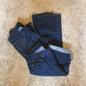 Bundle. Calvin Klein jeans and shorts